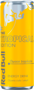 Red Bull Napój energetyczny owoce tropikalne 250 ml (plus KAUCJA)