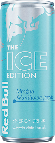 Red Bull Napój energetyczny mroźna waniliowa jagoda 250 ml (plus KAUCJA)