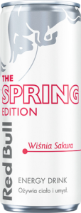 Red Bull Napój energetyczny wiśnia sakura 250 ml (plus KAUCJA)