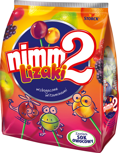 nimm2 Lizaki wzbogacone witaminami 80 g (8 sztuk)