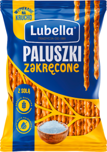 Lubella Paluszki zakręcone z solą 70 g