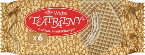 Kopernik Wafel teatralny o smaku śmietankowym 100 g (6 sztuk)