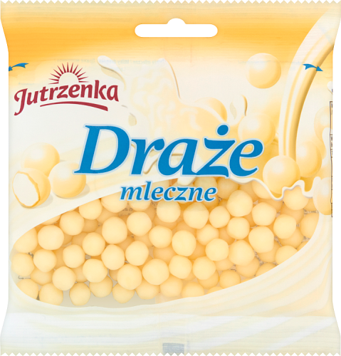 Jutrzenka Draże mleczne 80 g