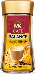 MK Café Balance Mix kawy zbożowej i rozpuszczalnej 180 g