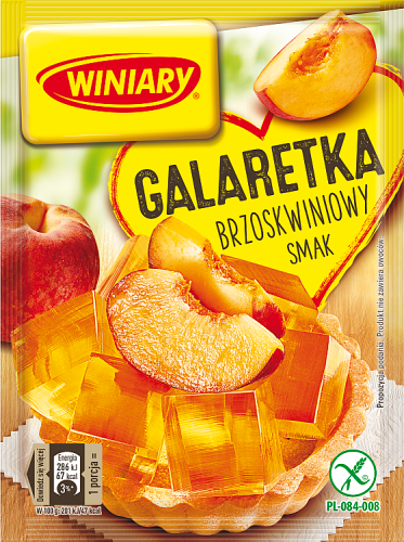 Winiary Galaretka brzoskwiniowy smak 71 g