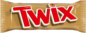 Twix Ciasteczka oblane karmelem i mleczną czekoladą 50 g (2 x 25 g)