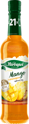 Herbapol Suplement diety mango z ananasem 420 ml