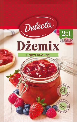 Delecta Mieszanka żelująca dżemix uniwersalny 2:1 30 g