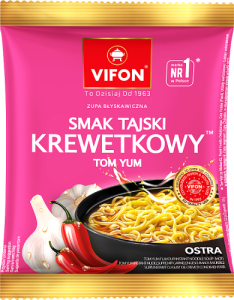 Vifon Zupa błyskawiczna smak tajski krewetkowy tom yum 70 g