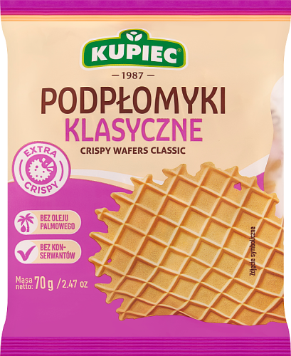 Kupiec Podpłomyki klasyczne 70 g (8 sztuk)