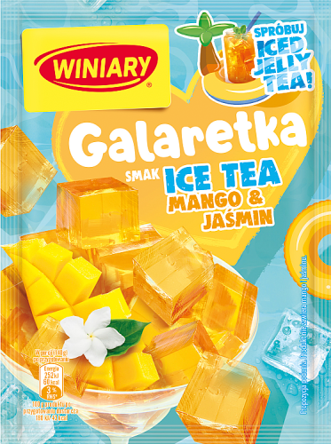 Winiary Galaretka smak ice tea mango &amp; jaśmin 47 g