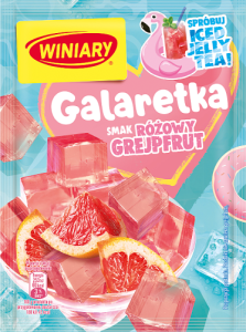 Winiary Galaretka smak różowy grejpfrut 47 g