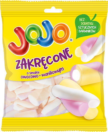 Jojo Pianki zakręcone o smaku owocowo-waniliowym 90 g