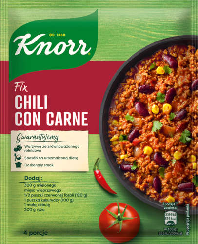 Knorr Fix chili con carne 37 g