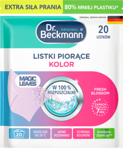 Dr. Beckmann Fresh Blossom Listki piorące kolor 80 g (20 prań)
