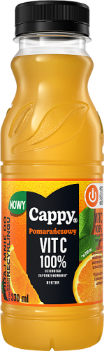 Cappy Nektar pomarańczowy 330 ml (plus KAUCJA)