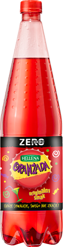 Hellena Zero Cukru Oranżada czerwona 1,25 l (plus KAUCJA)
