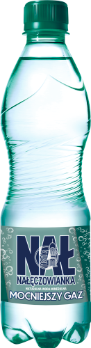 Nałęczowianka Naturalna woda mineralna mocniejszy gaz 0,5 l (plus KAUCJA)