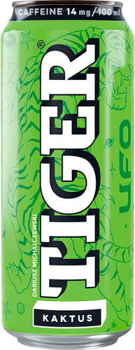 Tiger Gazowany napój owocowy kaktus 500 ml (plus KAUCJA)