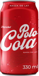 Zbyszko Polo Cola Napój gazowany o smaku cola 330 ml (plus KAUCJA)