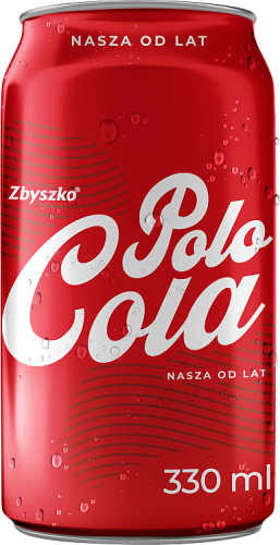 Zbyszko Polo Cola Napój gazowany o smaku cola 330 ml (plus KAUCJA)