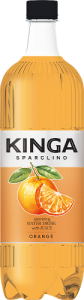 Kinga Sparclino Napój gazowany o smaku pomarańczowym 1 l (plus KAUCJA)