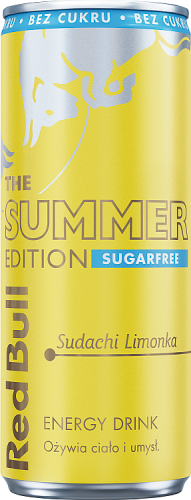 Red Bull Napój energetyczny bez cukru sudachi limonka 250 ml (plus KAUCJA)