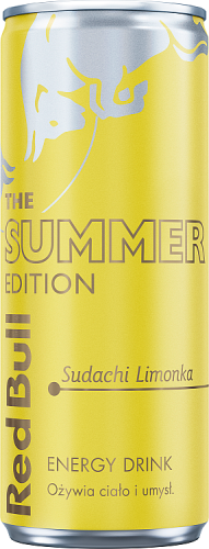 Red Bull Napój energetyczny sudachi limonka 250 ml (plus KAUCJA)