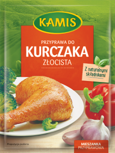 Kamis Mieszanka przyprawowa przyprawa do kurczaka złocista 20 g