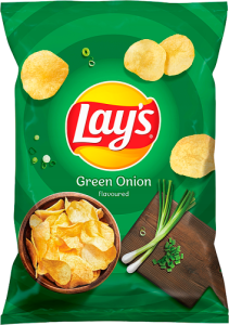 Lay's Chipsy ziemniaczane o smaku zielonej cebulki 130 g