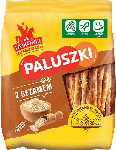 Lajkonik Paluszki z sezamem 150 g