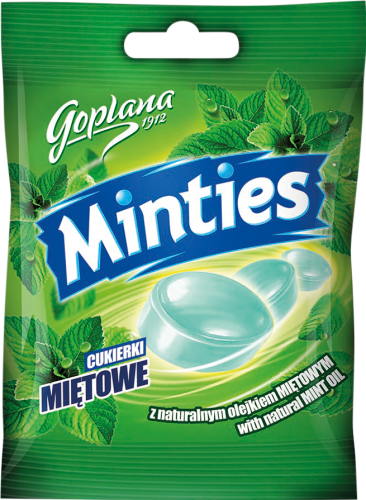 Goplana Minties Cukierki miętowe 90 g