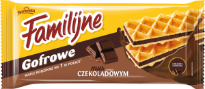 Familijne Gofrowe wafle z musem czekoladowym 130 g