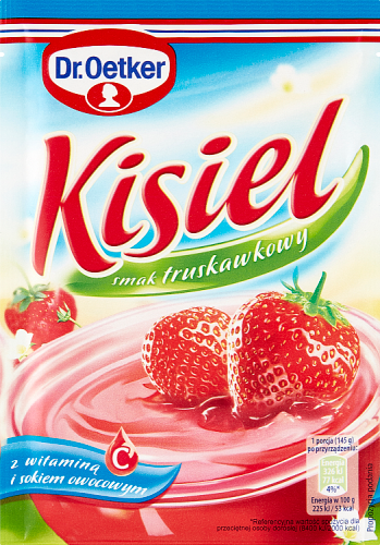 Dr. Oetker Kisiel smak truskawkowy 38 g