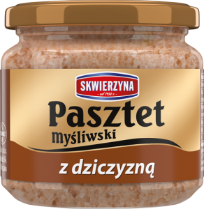 Skwierzyna Pasztet myśliwski z dziczyzną 160 g