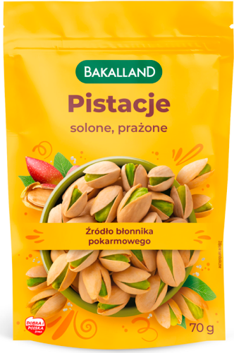 Bakalland Pistacje solone prażone 70 g
