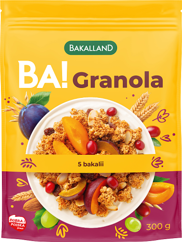 Bakalland Ba! Granola 5 bakalii 300 g
