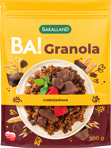 Bakalland Ba! Granola czekoladowa 300 g