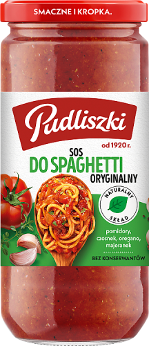 Pudliszki Sos do spaghetti oryginalny 480 g