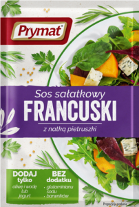 Prymat Sos sałatkowy francuski z natką pietruszki 9 g