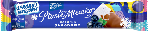 E. Wedel Ptasie mleczko batonik jagodowy 26 g