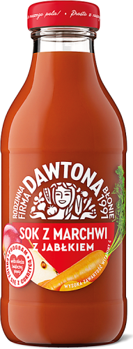 Dawtona Sok z marchwi z jabłkiem 300 ml
