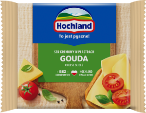 Hochland Ser kremowy w plastrach gouda 130 g