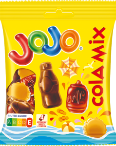 Jojo Cola Mix Żelki o smaku owocowym i coli 80 g