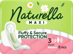 Naturella Maxi Podpaski Normal Ze Skrzydełkami, rozmiar 3, 8
