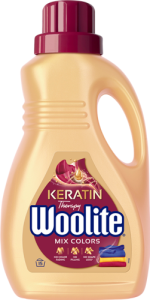 Woolite Keratin Therapy Płyn do prania do kolorów 0,9 l (15 prań)