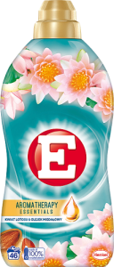 E Aromatherapy Essentials Płyn do tkanin kwiat lotosu & olejek migdałowy 1012 ml (46 prań)