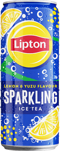 Lipton Ice Tea Lemon &amp; Yuzu Napój gazowany 330 ml (plus KAUCJA)