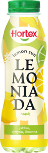 Hortex Lemoniada Napój jabłko cytryna limonka 400 ml (plus KAUCJA)