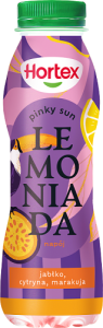 Hortex Lemoniada Napój jabłko cytryna mięta marakuja 400 ml (plus KAUCJA)